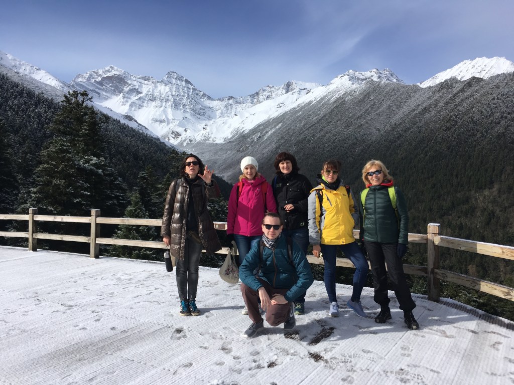 на большой высоте