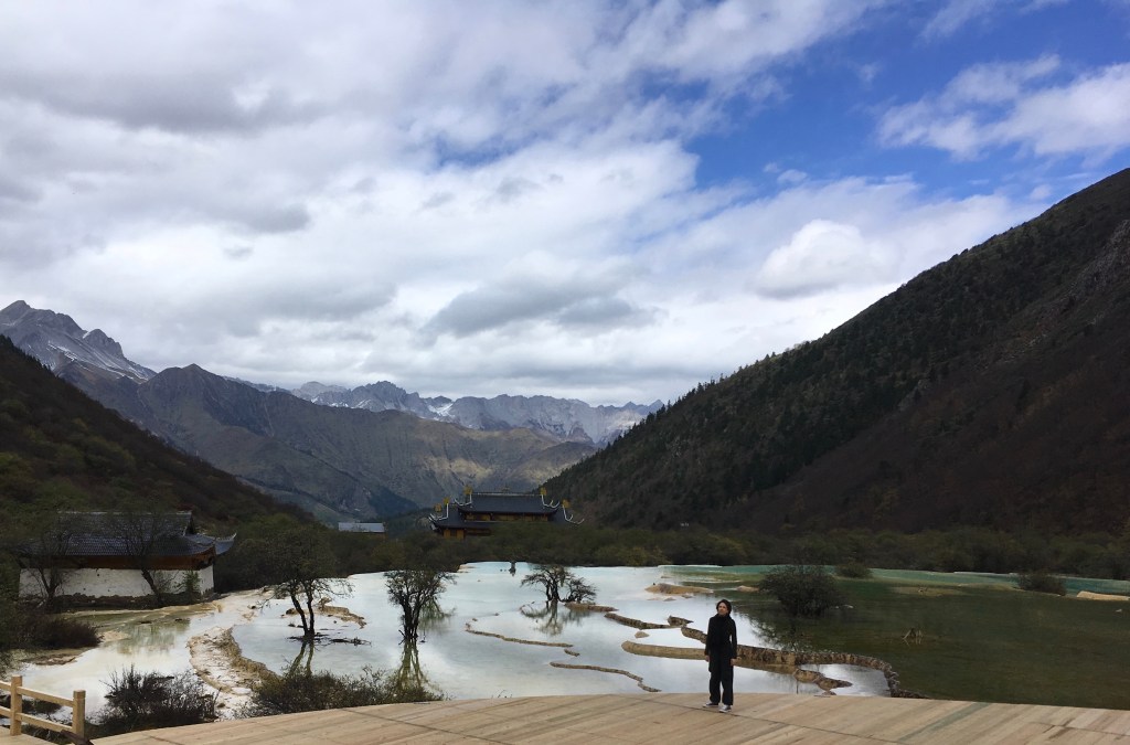 Травертиновые террасы Хуанлун