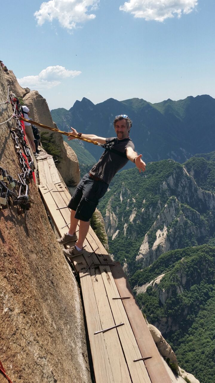 “Тропа смерти” в горах&nbsp;Хуашань